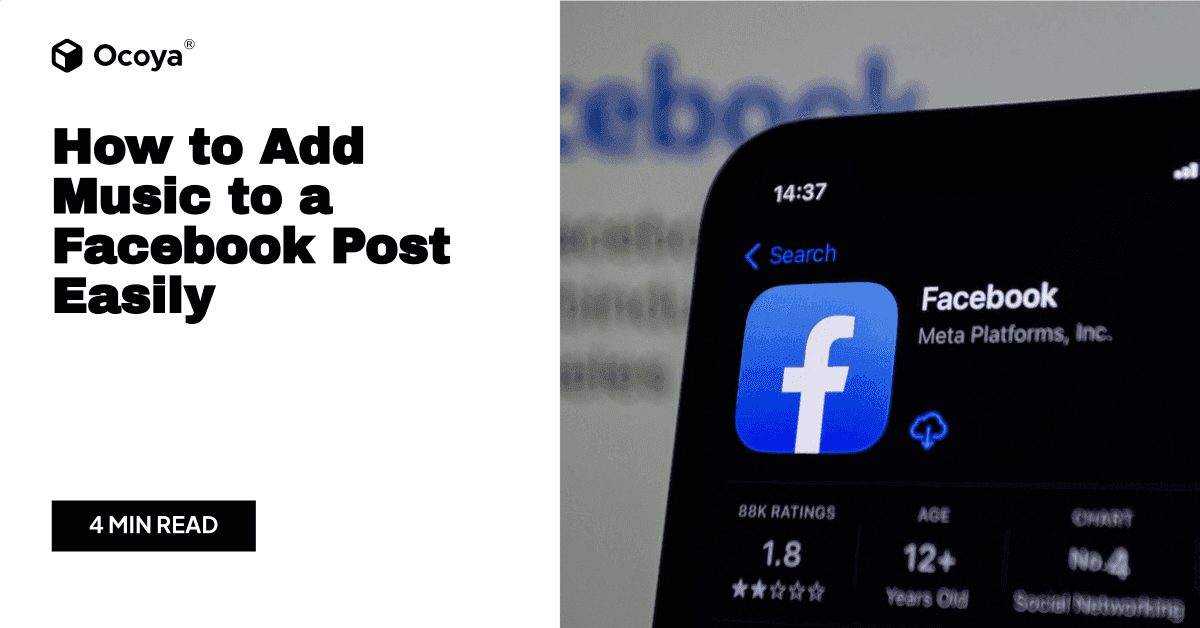 How to Add Music to a Facebook Post Easily