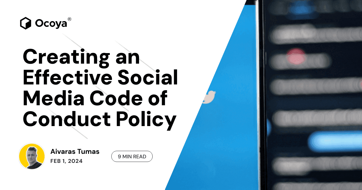 Creating an Effective Social Media Code of Conduct Policy