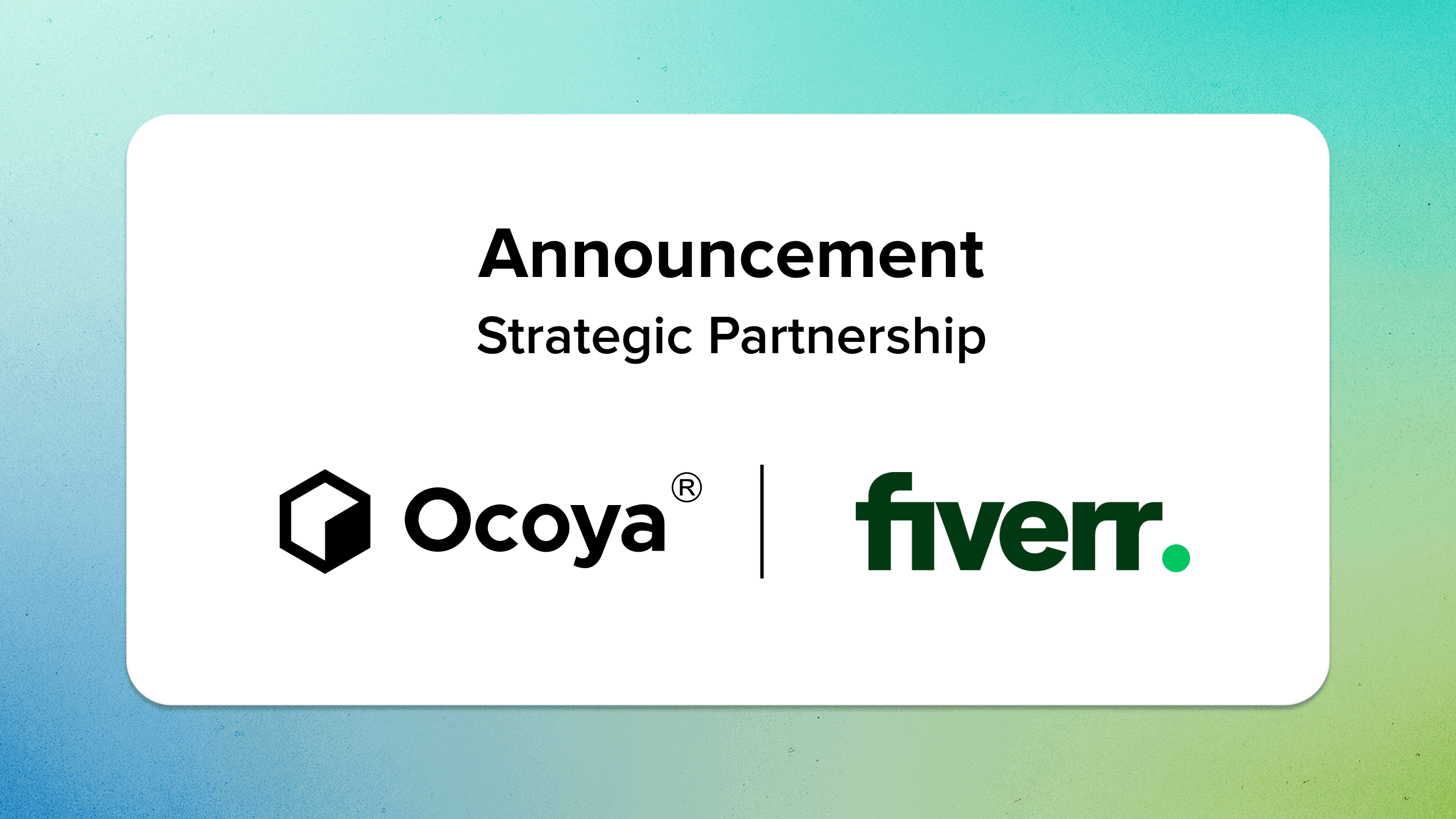 Ocoya is Joining Fiverr Certified