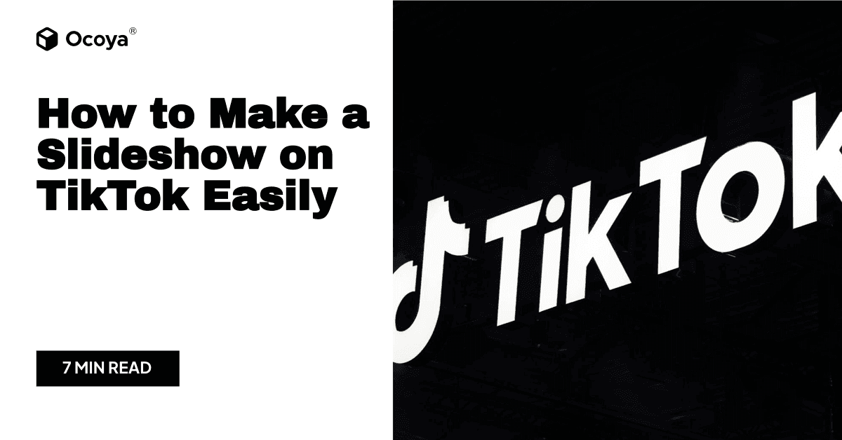 How to Make a Slideshow on TikTok Easily