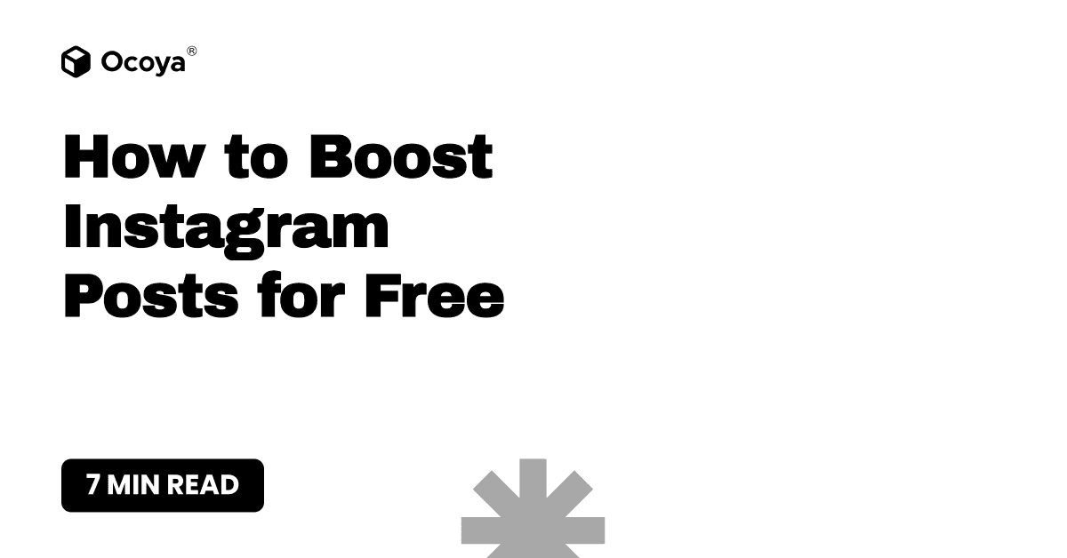 How to Boost Instagram Posts for Free