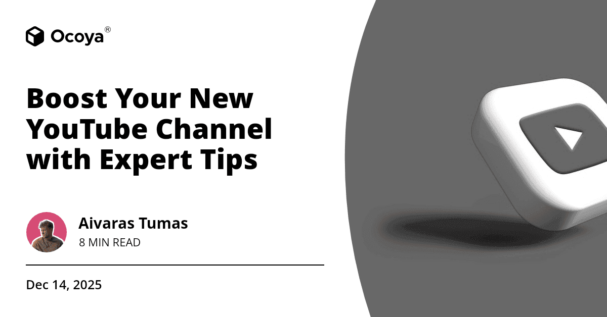Boost Your New YouTube Channel with Expert Tips