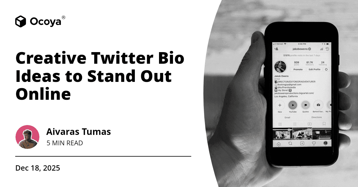 Creative Twitter Bio Ideas to Stand Out Online