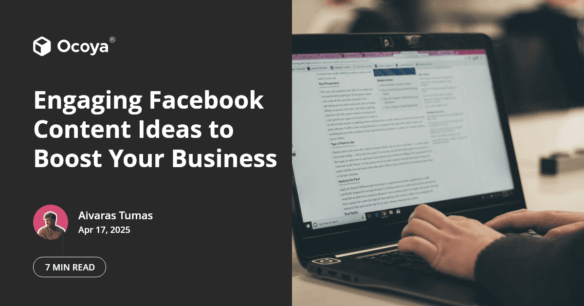 Engaging Facebook Content Ideas to Boost Your Business