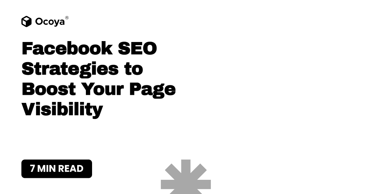Facebook SEO Strategies to Boost Your Page Visibility
