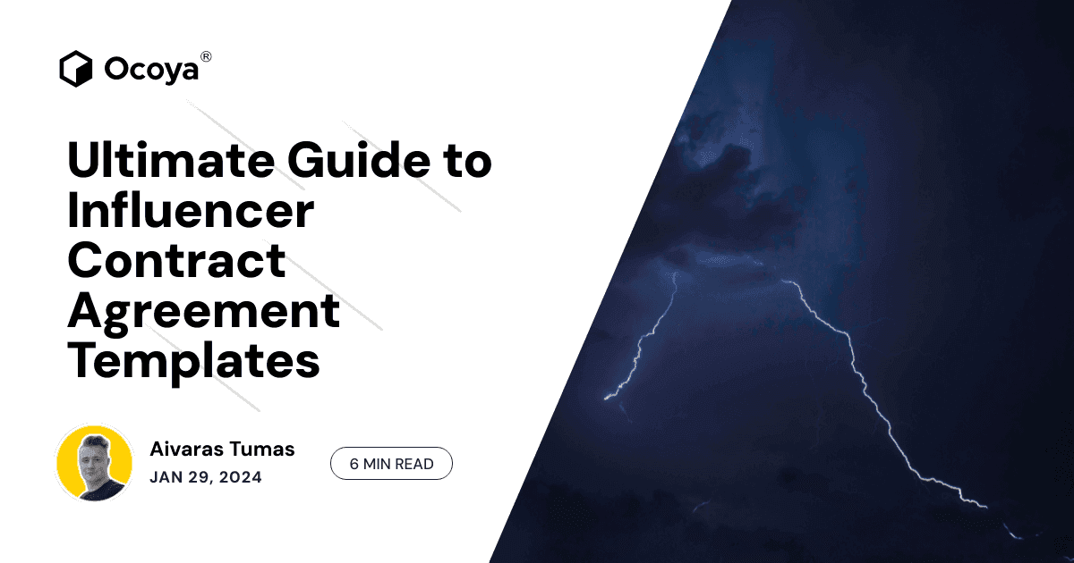 Ultimate Guide to Influencer Contract Agreement Templates