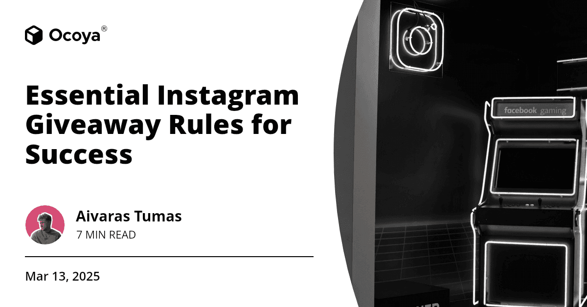 Essential Instagram Giveaway Rules for Success