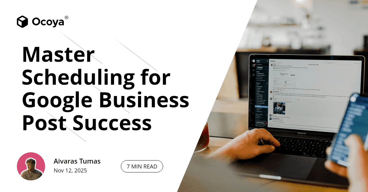 Master Scheduling for Google Business Post Success