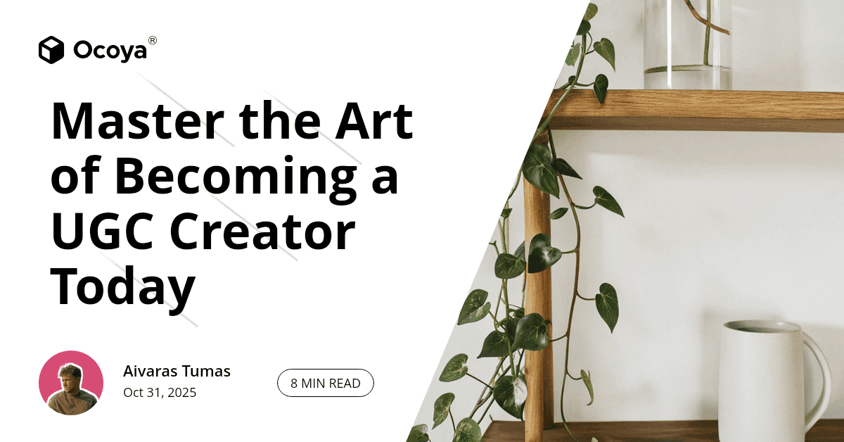 Master the Art of Becoming a UGC Creator Today