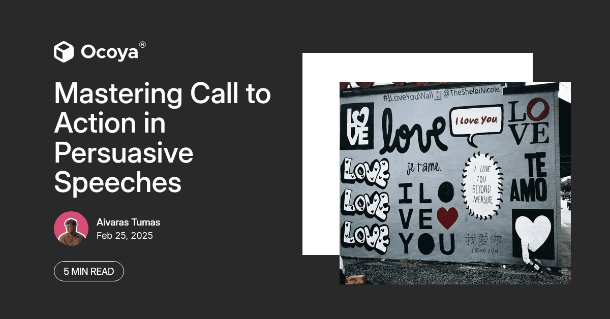 Mastering Call to Action in Persuasive Speeches