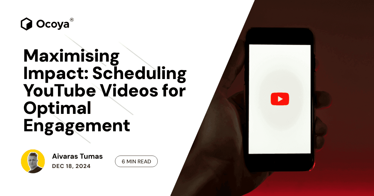 Maximising Impact: Scheduling YouTube Videos for Optimal Engagement