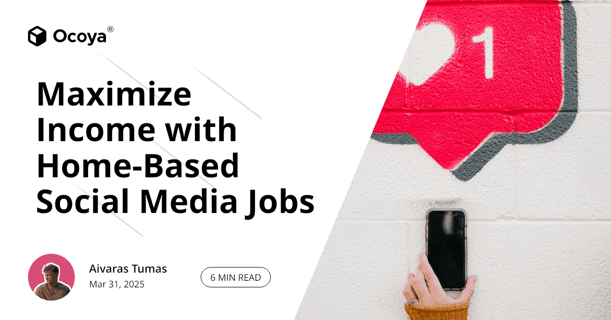 Maximize Income with Home-Based Social Media Jobs