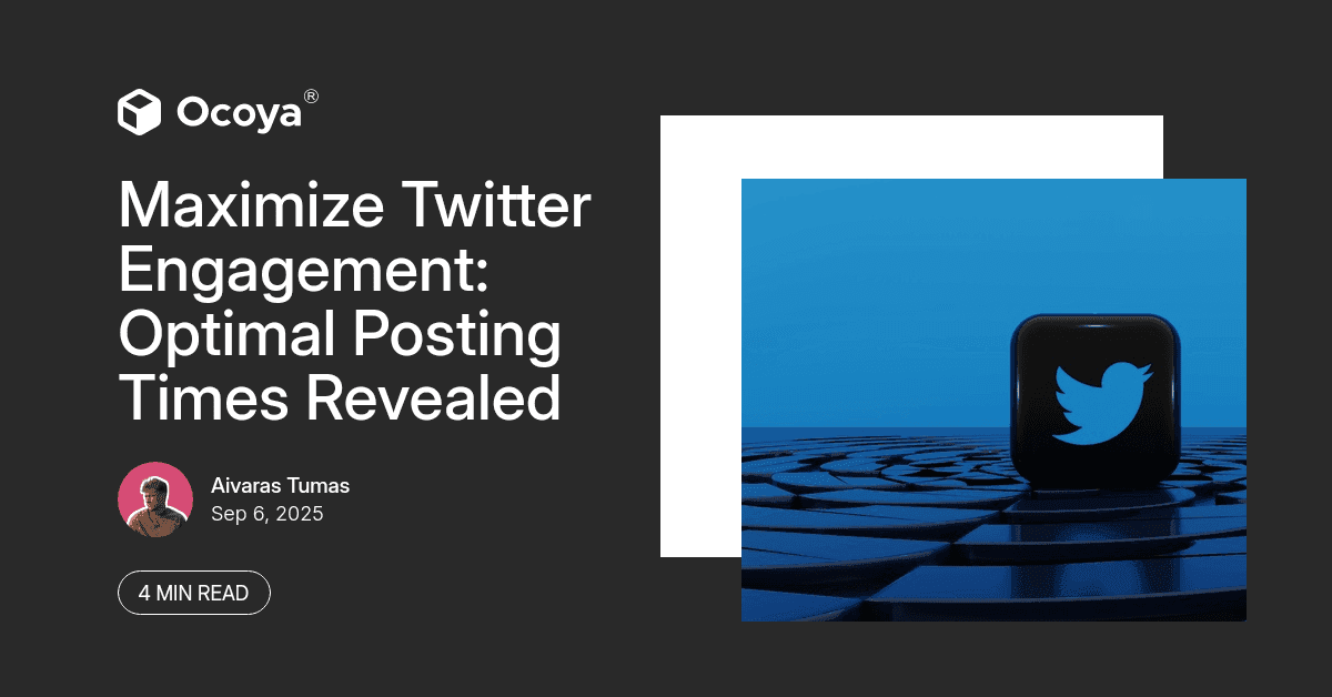 Maximize Twitter Engagement: Optimal Posting Times Revealed