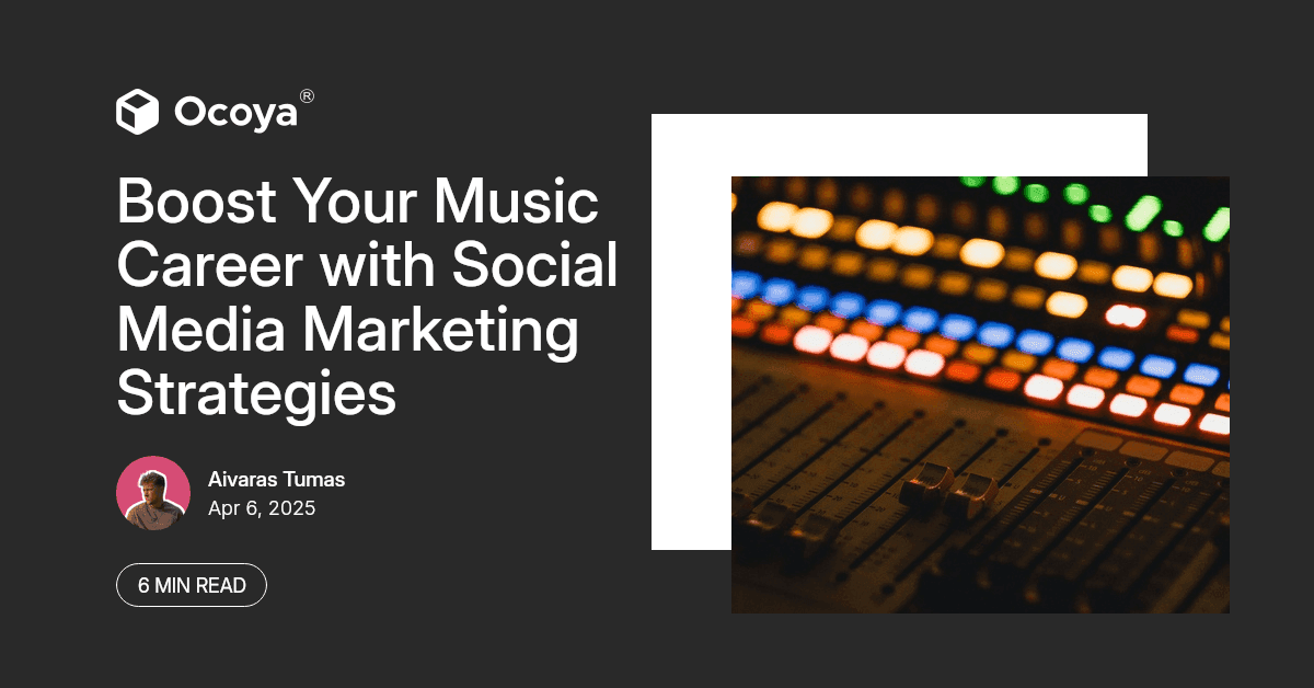 Boost Your Music Career with Social Media Marketing Strategies