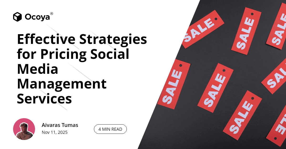 Effective Strategies for Pricing Social Media Management Services