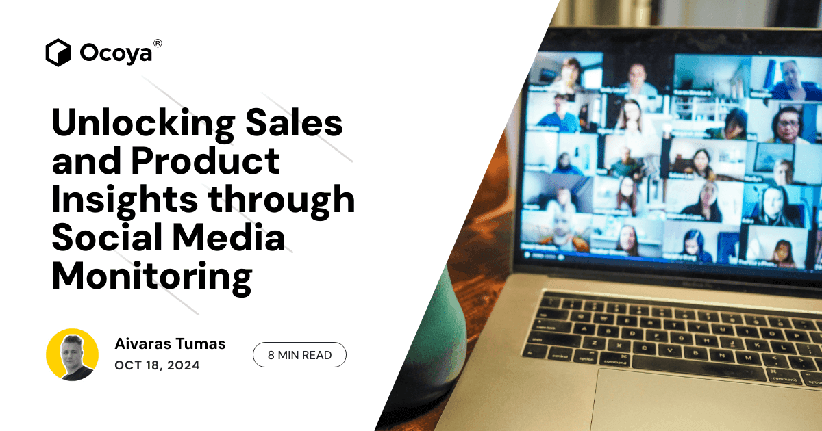 Unlocking Sales and Product Insights through Social Media Monitoring