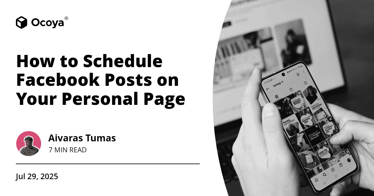 How to Schedule Facebook Posts on Your Personal Page