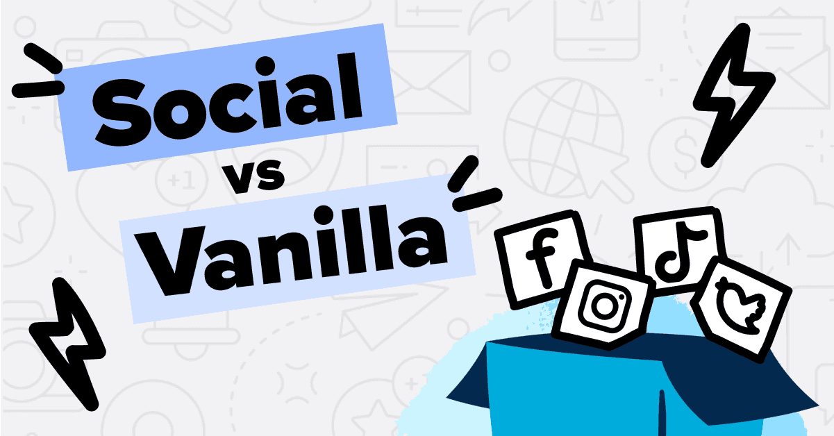 Social Commerce vs Vanilla Ecommerce - which is best for you