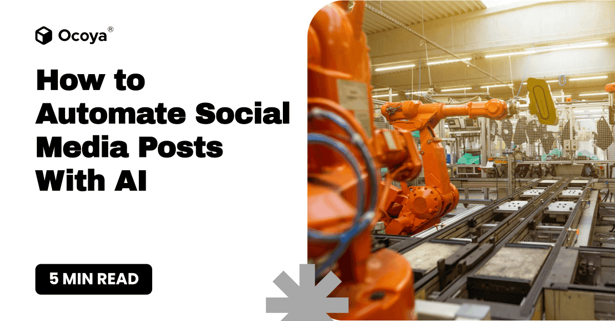 How to Automate Social Media Posts With AI