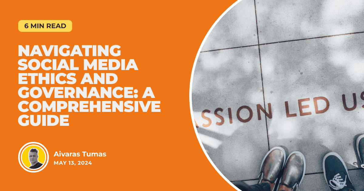 Navigating Social Media Ethics and Governance: A Comprehensive Guide