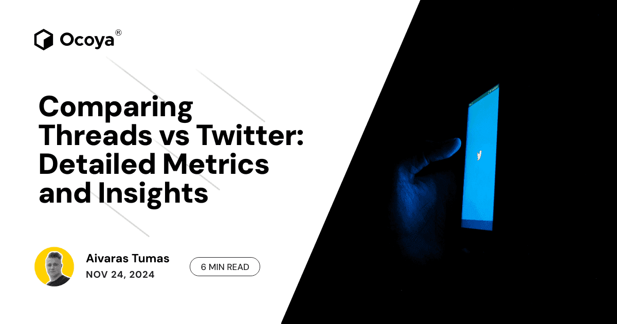 Comparing Threads vs Twitter: Detailed Metrics and Insights