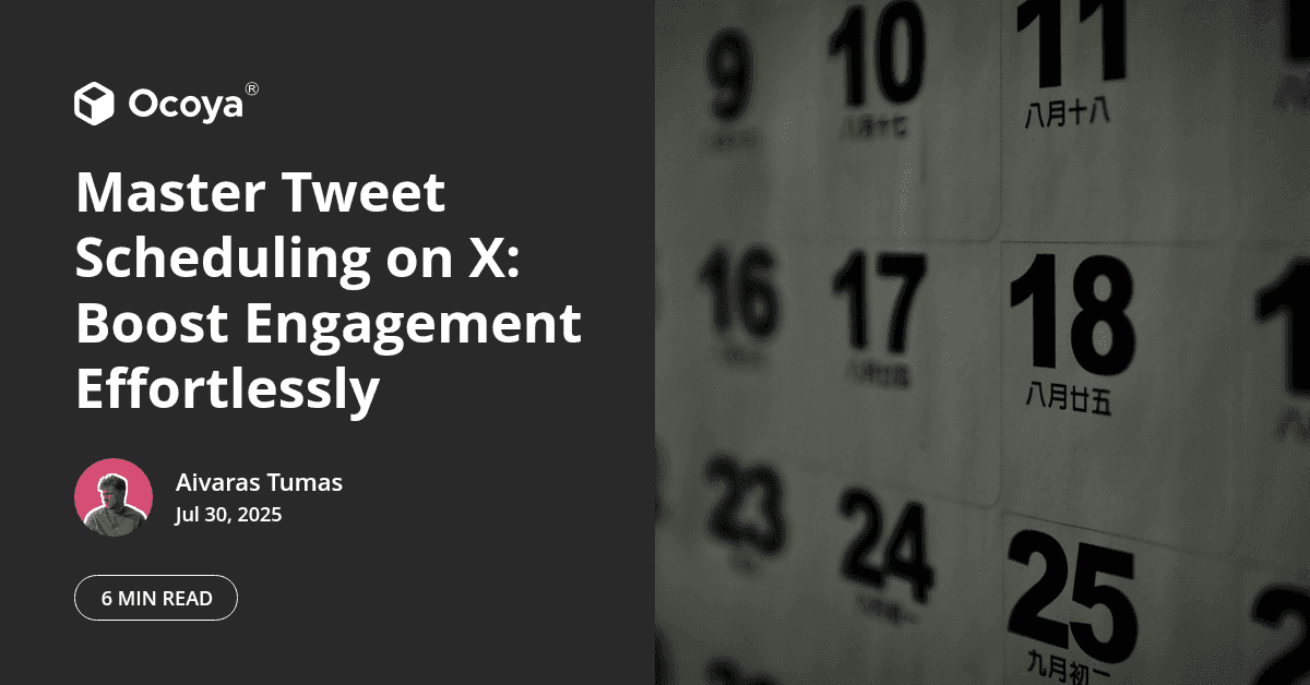 Master Tweet Scheduling on X: Boost Engagement Effortlessly