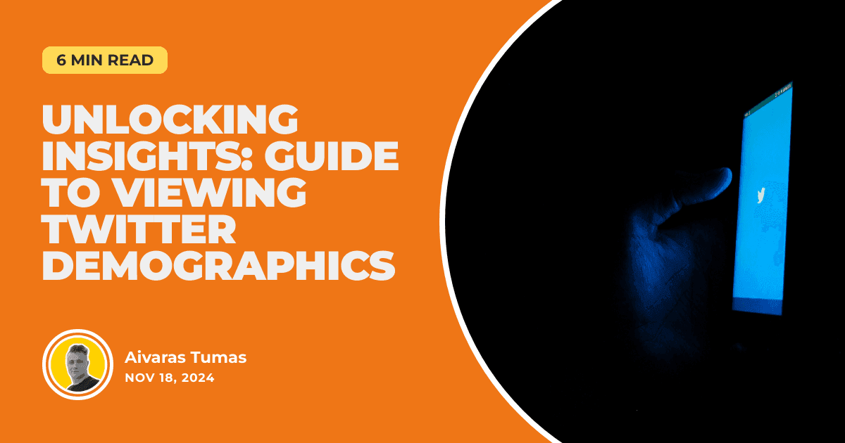 Unlocking Insights: Guide to Viewing Twitter Demographics